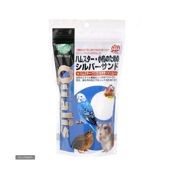 メーカー：ペッズイシバシ _animal　小動物　鳥　砂浴び　浴び砂　砂　ハムスター　小鳥　バスサンド　ペッズイシバシ　クオリス　ハムスター・小鳥のためのシルバーサンド　ハムスター・ウズラ・セキセイインコなど　６００ｇ　20120413　S...