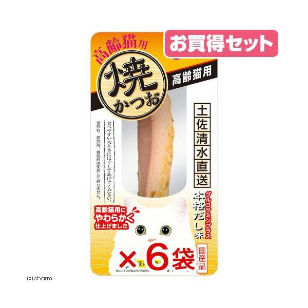 他サイト： いなば　ＣＩＡＯ（チャオ）　焼かつお　高齢猫用　１本×６　猫　おやつの商品画像