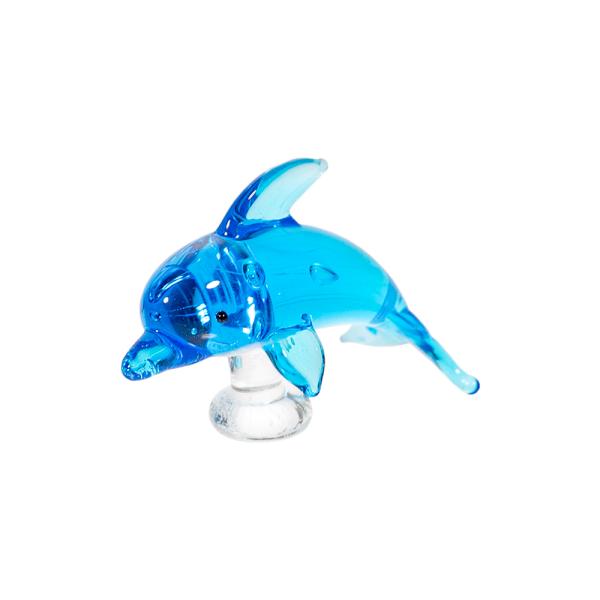 メーカー：グラススクエア アクアリウム用品　_aqua　グラスコレクション　プチシリーズ　イルカA　ライトブルー　ガラス　イルカ　置物　インテリア　20130826　MTK　日用品　_interior　_daily　opa2_delete　...