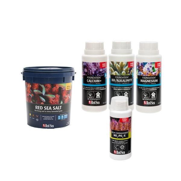 メーカー：レッドシー _aqua　sfset　アクア用品　海水　サンゴ　添加剤・ＫＨ＋・ｐＨ安定　Ｓｒ・Ｍｏ・Ｍｇ他　レッドシー　リーフファンデーションＡ　２５０ｍｌ　カルシウム　ストロンチウム　redsea_tenkazai　729010...