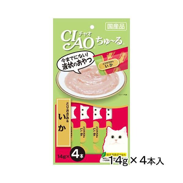 INABA ちゅ〜る いなば CIAO チャオ ちゅ〜る とりささみ＆いか