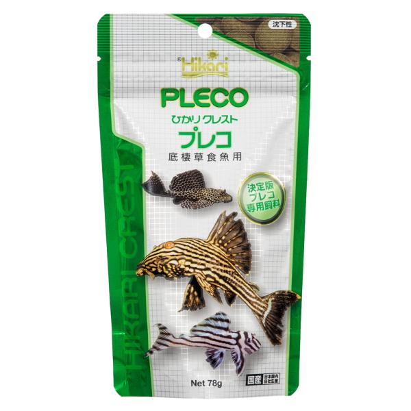 メーカー：キョーリン アクアリウム用品　kjKPkin　_aqua　アクア用品　餌　タブレット／スティック　キョーリン　ひかりクレスト　プレコ　７８ｇ　えさ　プレコ用飼料　エビ用飼料　器具　ひかりクレストプレコタブレット　20140609　...