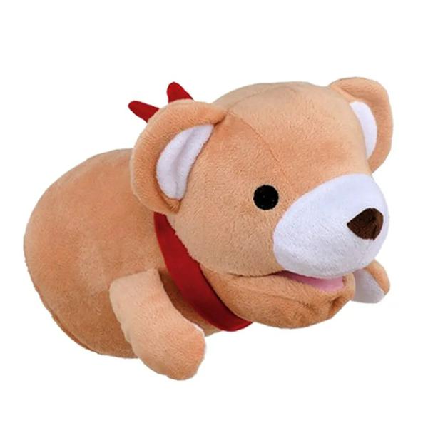 メーカー：ボンビアルコン _dog　アニマルミトン　ＨＡＰＰＹ　ＺＯＯ　くま　犬　おもちゃ　犬用品　ぬいぐるみ　ボンビアルコン　コミュニケーション玩具　人形　20141025　OKB　パペット　happy_zoo　4977082791002...