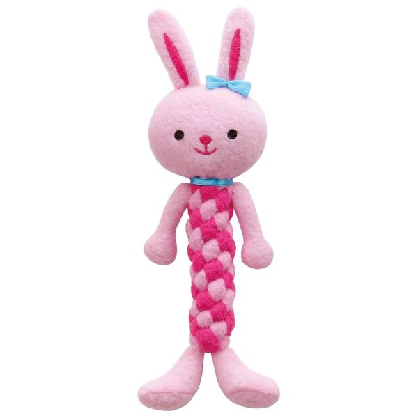 メーカー：ボンビアルコン _dog　犬用品　おもちゃ　デンタルケア　ぬいぐるみ　犬　歯磨き　ロープ　20140715　ＫＫ　デンタルアニマル　ウサギ　ボンビアルコン　dentalanimal　4977082708925　YPKCHK_019...