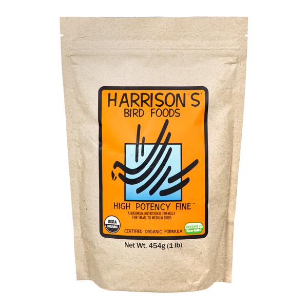 メーカー：ハリソン ハリソン　バードフード　ハイポテンシー　ファイン　４５４ｇ　小粒　High　Potency　Formula　FINE　HARRISON'S　BIRD　FOOD　ハリソンバードフード　総合栄養食　大粒　0086011501...