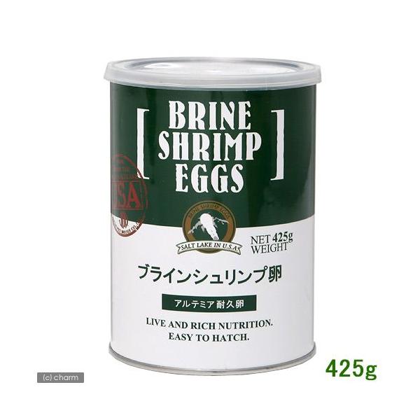 日本動物薬品　ニチドウ　ブラインシュリンプエッグス　４２５ｇ　缶入り　ソルトレイク産　卵　沖縄別途送料