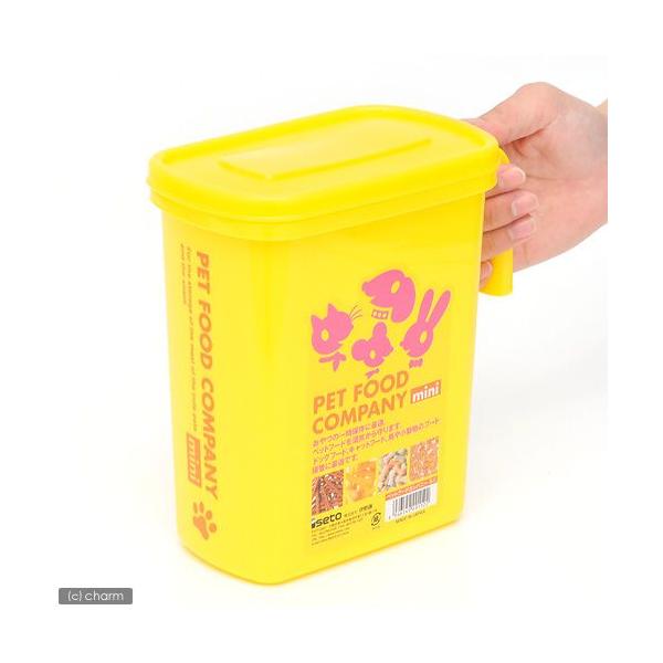 メーカー：伊勢藤 _daily　_neko　犬用品　給餌　フードストッカー　ペットフードカンパニー　伊勢藤　いせとう　20120427　ＫＥＺ　ミニ　イエロー　_dog　4966149491122　フードコンテナ　湿気　y12m04