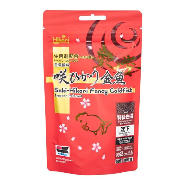 メーカー：キョーリン アクアリウム用品　金魚・メダカ　咲ひかり　咲ひかり金魚沈下　キョーリン艶姿　餌　キョーリン　日淡・メダカ用　器具　金魚・鯉専用　咲ひかり金魚　キョーリンひかりシリーズ　艶姿　特級色揚　沈下１００ｇ　金魚　_aqua　4...