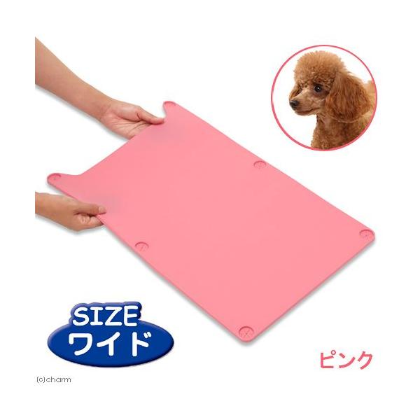 メーカー：アース・ペット dog_carrycage　neko_carrycage　ターキー　キャリーマット　ワイド　ピンク　３３×５４．７ｃｍ　キャリー　マット　犬用品　猫用品　犬　猫　お出かけ　20131126　ＹＭＳ　tackymat...