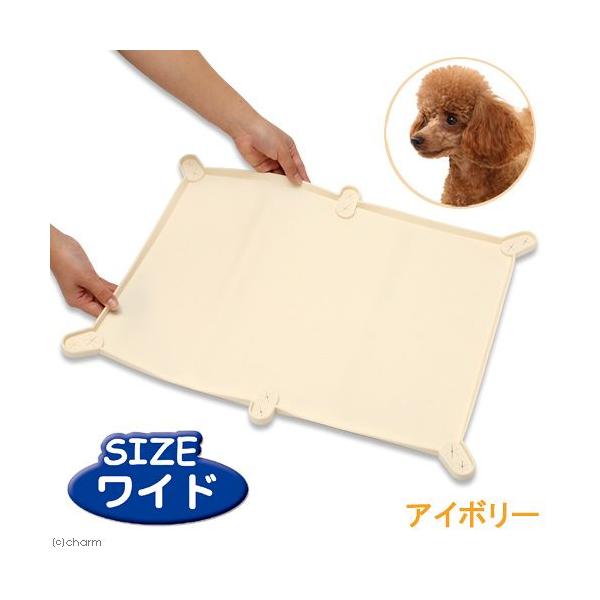 アース・ペット ターキー NEWトイレマット ワイド アイボリー 57