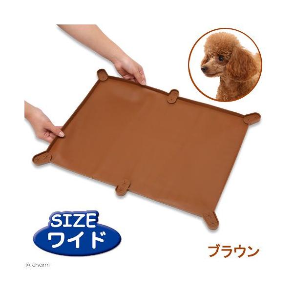 アース・ペット ターキー NEWトイレマット ワイド ブラウン 57