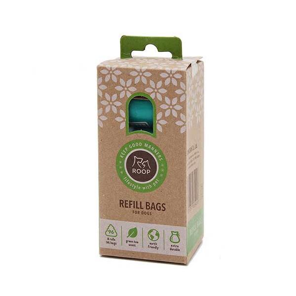 メーカー：ルークラン ループ　マナーズ　詰め替え用　８ロール　4571357065456　ルークラン　ＭＡＮＮＥＲＳ　うんち袋　犬用品　犬　さんぽ　散歩　ドッグラン　マナー　交換用　生分解性　20180819　tsbs　roop_goods...