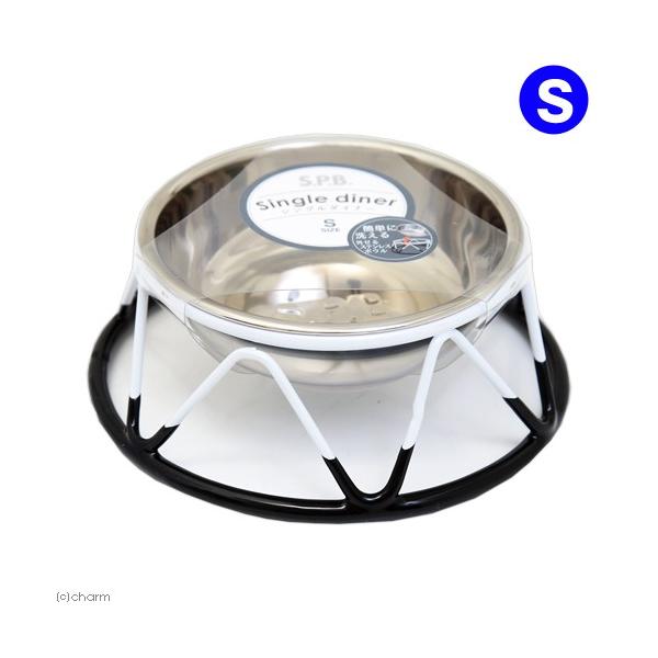 メーカー：プラッツ _dog　_neko　プラッツ　ＳＰＢ　シングルダイナー　Ｓ　4979007136516　PZ13651　ＫＥＩＲＹＯＵ　ＹＭＹＭ　20180930　犬用品　犬　イヌ　犬用食器　猫用品　猫　ねこ　猫用食器　食器　スタンド...