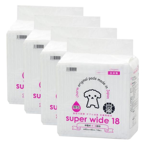 メーカー：チャーム coalthickswd18　_animal　ペット用品　ペットシート　犬用品　うさぎ　トイレ　ペットシーツ　チャームオリジナル　charmps_tanpin　ch_sumiatu　sw　charmpetpads　国産　...