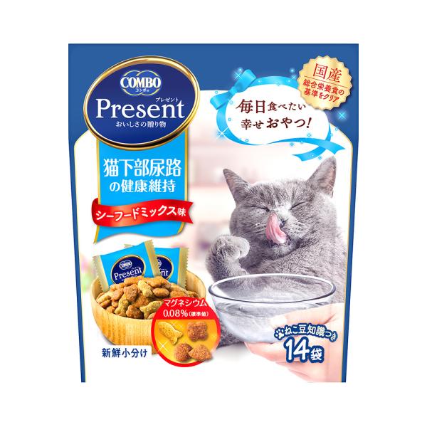 他サイト： キャットフード　コンボ　プレゼント　キャット　おやつ　下部尿路の健康維持　４２ｇの商品画像