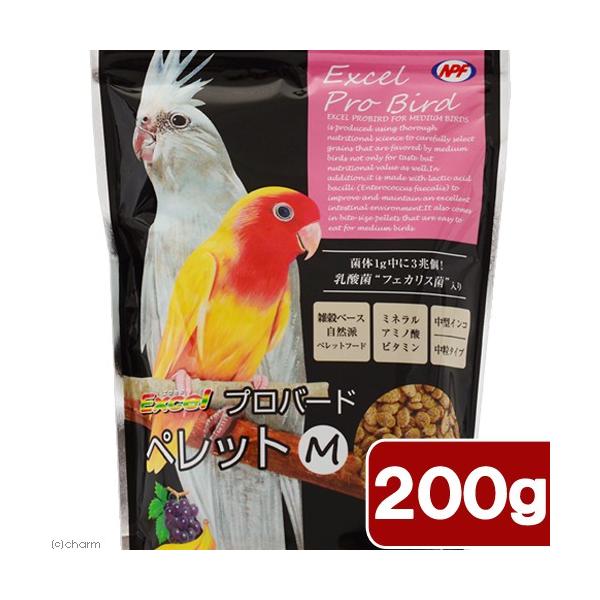 メーカー：ナチュラルペット _animal　2018111　nych　4932804302812　ＮＰＦ　エクセル　プロバード　ペレットＭ　２００ｇ　ナチュラルペットフーズ　小動物　鳥　フード　えさ　餌　ペレット　乳酸菌　自然派　ミネラル　...