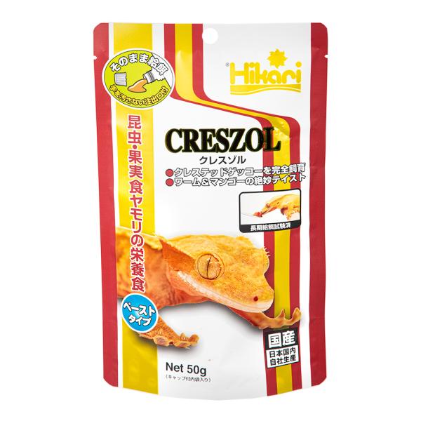 メーカー：キョーリン _kame　_hachu　キョーリン　クレスゾル　50g　4971618206107　520610　両生類　爬虫類　人工飼料　エサ　クレス　クレステッド　ゲッコー　ガーゴイル　ミカドヤモリ　オウカンミカドヤモリ　フード...