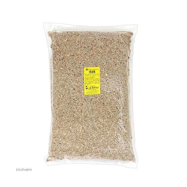 メーカー：キクスイ キクスイ　赤オカメ・ラブバード専科　皮付き　小動物　鳥　エサ　餌　主食　無添加　赤ヒエ　赤アワ　赤キビ　カナリーシード　ムキオートムギ　燕麦　玄ソバ　小麦　割り炒り大豆　圧片メーズ　ラブバード　オカメインコ　サザナミイン...