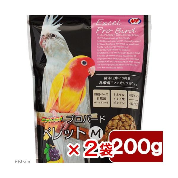 メーカー：ナチュラルペット _animal　nych　4932804302812　ＮＰＦ　エクセル　プロバード　ペレットＭ　２００ｇ　ナチュラルペットフーズ　小動物　鳥　フード　えさ　餌　ペレット　乳酸菌　自然派　ミネラル　アミノ酸　ビタミ...
