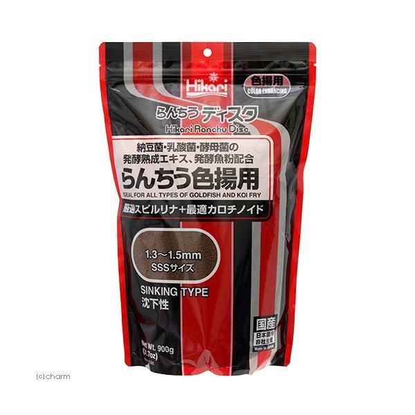キョーリン らんちうディスク 色揚用 900g 沈下性 善玉菌