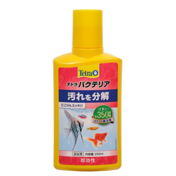 メーカー：テトラ _aqua　テトラ　バクテリア　２５０ｍｌ　4004218287112　76136　アクアリウム　アクア用品　淡水　調整剤　汚れ　分解　ろ過　除去　にごり　20190328　tsbs　opa2_delete　tetraba...