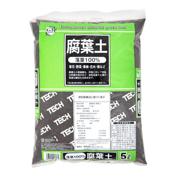 メーカー：グリーンテック 土　_gardening　くぬぎ葉１００％　腐葉土　５Ｌ　添加剤　農薬　不使用　4527554016265　20190531　ＧＢＮＭ　園芸用品　ガーデニング用品　園芸　ガーデニング　無添加　くぬぎ　くぬぎ葉　op...