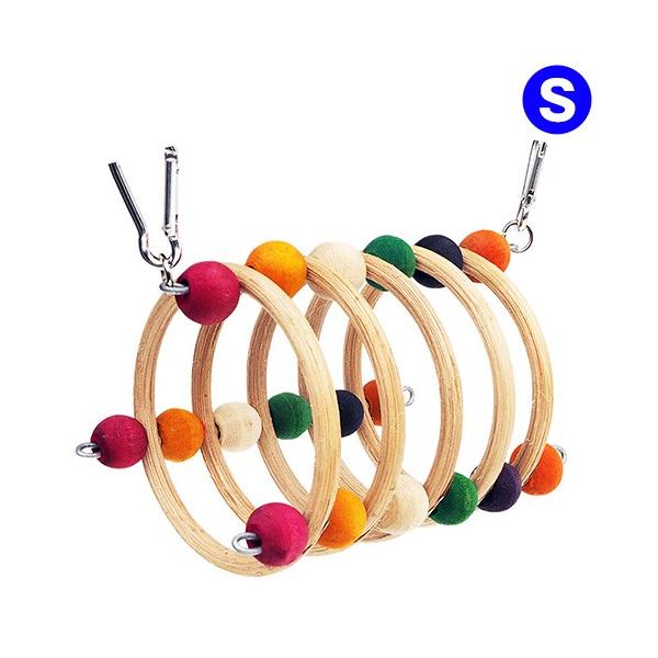 レインボー　くるくるトンネル　Ｓ　おもちゃ　モモンガ　デグー