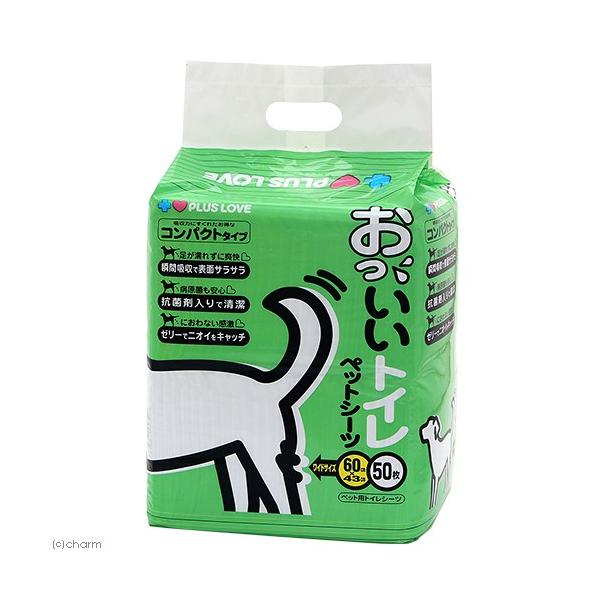 メーカー：プラスラブ _dog　_animal　_neko　プラスラブ　おっ　いいトイレ　ペットシーツ　ワイド　５０枚　4906928700144　犬　犬用品　猫　猫用品　小動物　シーツ　トイレシート　吸収　トイレ　ワイドサイズ　20190...