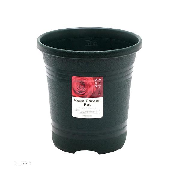 メーカー：大和プラスチック 鉢　植木鉢　ガーデニング用品　_gardening　rosa_item　20190719　ＧＢＮＭ　園芸用品　ガーデニング　園芸　ポット　プランター　大和プラスチック　ローズガーデンポット　２４型　ダークグリーン...