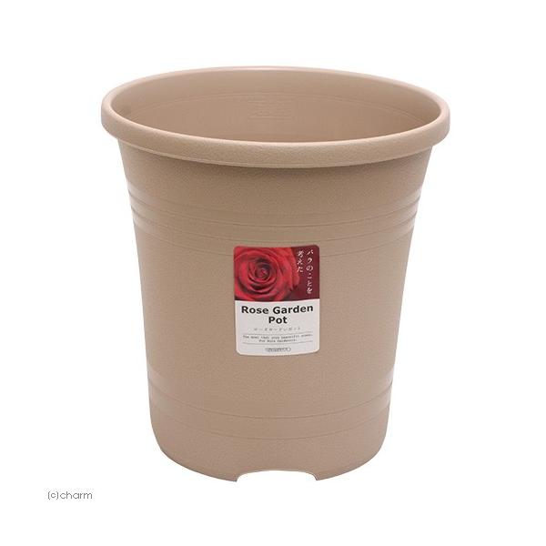 メーカー：大和プラスチック 鉢　植木鉢　ガーデニング用品　_gardening　rosa_item　20190719　ＧＢＮＭ　園芸用品　ガーデニング　園芸　プランター　ポット　大和プラスチック　ローズガーデンポット　３０型　オーカーベージ...