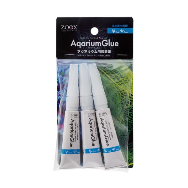 メーカー：ＺＯＯＸ _aqua　ZOOX　スペシャルコーラルグルー　3本パック　4540103090370　20190704　GBNM　サンゴ　ウィローモス　苔　こけ　石　流木　淡水　海水　両用　台湾　台湾製　3本入り　3本　4g　接着剤　...