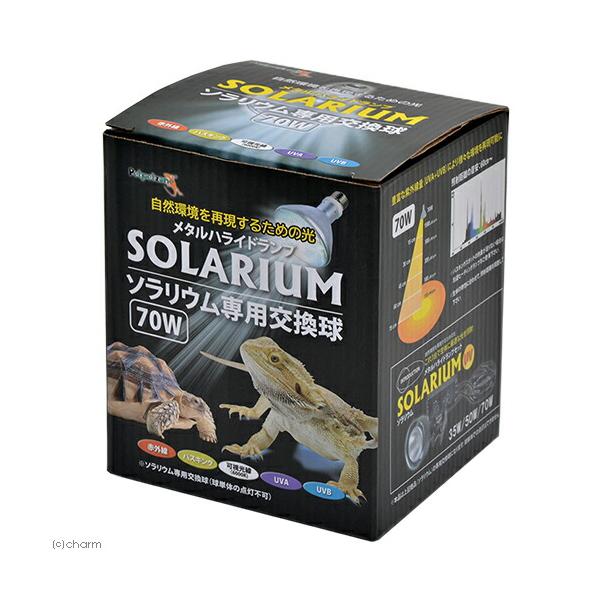 ペットペットゾーン　ソラリウム　７０Ｗ　交換球　爬虫類　ライト　紫外線　メタルハライドランプ　沖縄別途送料