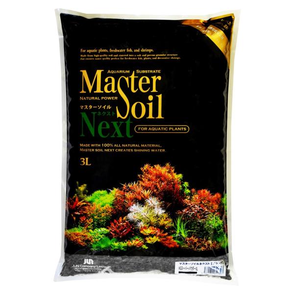 ＪＵＮ　マスターソイル　ネクスト　ＨＧＳＰ　スーパーパウダー　３Ｌ　ブラック　栄養系　アクアリウム　熱帯魚　水草