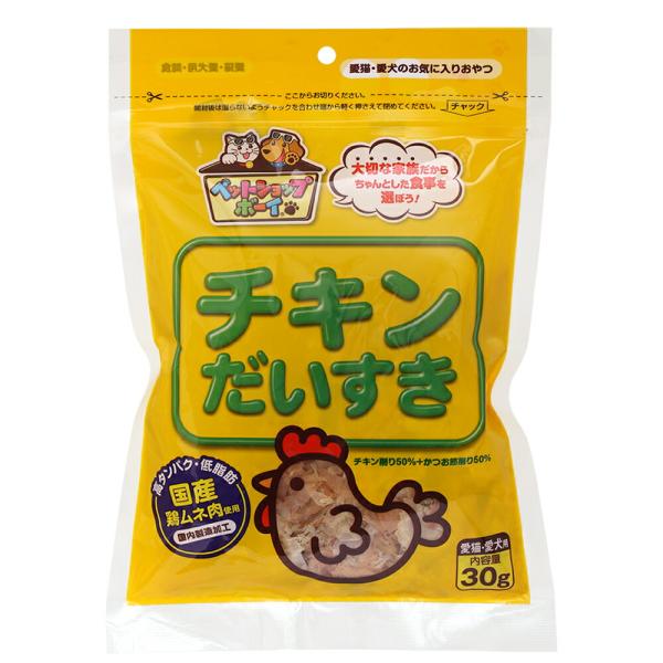 他サイト： マルトモ　チキンだいすき　３０ｇ　削り節　おやつ　犬　猫の商品画像