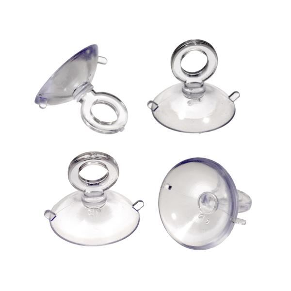 アクアリウム用品　金魚・メダカ　アクア用品　キスゴム　吸盤　Leaf　Corp　無印キスゴム　φ１８　クリア　４ケ入　エアー用分岐パーツ　器具　kuric23　aqaga20　fsaqua08　crikd22　熱帯魚・エビ他　海水　_aqu...