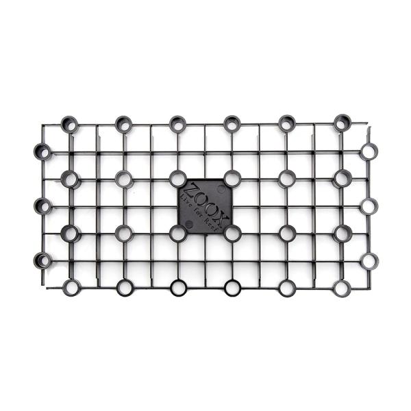 メーカー：ＺＯＯＸ _aqua　メーカー画像　ＺＯＯＸ　フラグラック　黒　１枚　サンゴ　フラグ台　20200328　ＧＢＮＭ　アクアリウム　アクアリウム用品　海水用品　レイアウト　アクセサリー　コーラルプラグ　ライブロックスタンド　サンゴ固...