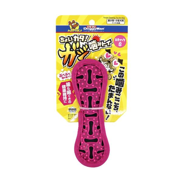 メーカー：ドギーマン _dog　ドギーマン　ちょいカタ!ガジ噛みトイ　スティックS　4976555857887　20200407　kszk　犬　イヌ　dog　犬用品　おもちゃ　デンタルトーイ　デンタルケア　玩具　ドギーマンハヤシ　超小型犬　...
