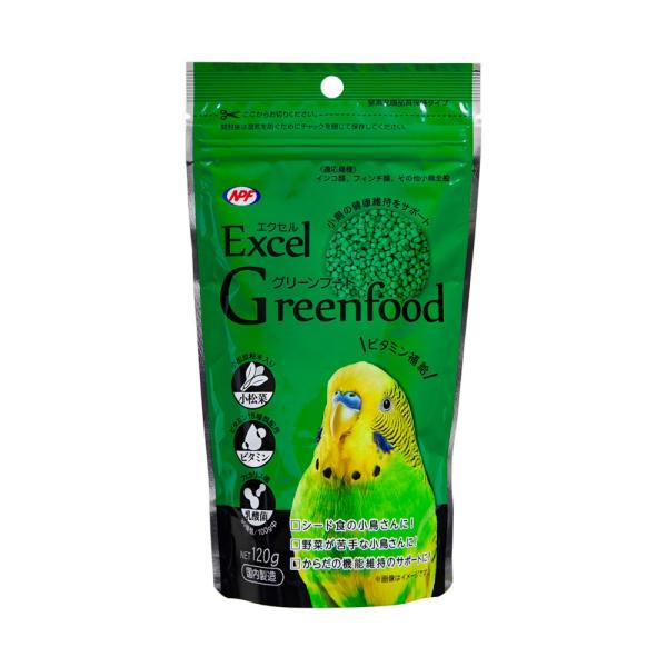 メーカー：ナチュラルペット _animal　ＮＰＦ　エクセル　グリーンフード　１２０ｇ　鳥　フード　青菜・野菜　4932804308012　20200613　ＧＢＮＭ　小動物　小鳥　おやつ・ワーム　小松菜　ビタミン　乳酸菌　Ｅｘｃｅｌ　ナチ...
