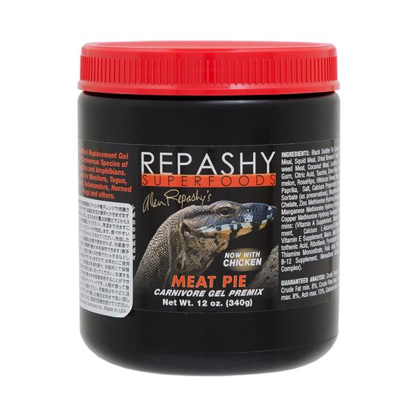Repashy Meat Pie Reptile V2 with CHICKEN (12 oz Jar) FREE SHIPPING