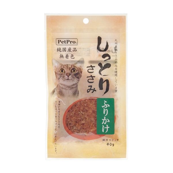 ペットプロ　純国産　しっとりささみ　ふりかけ　４０ｇ