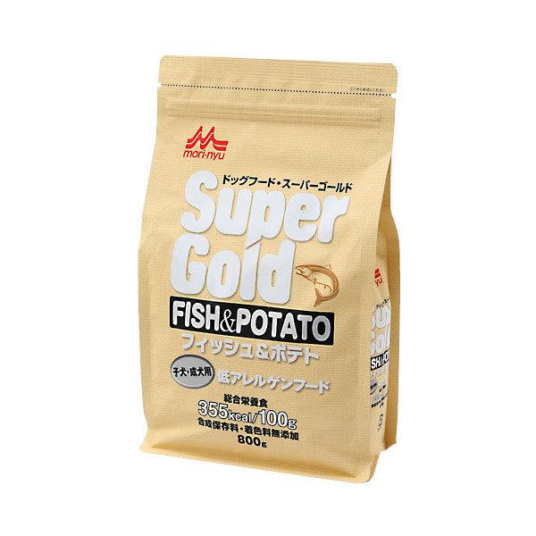 他サイト： ドッグフード　森乳　スーパーゴールド　フィッシュ＆ポテト　子犬・成犬用　８００ｇの商品画像