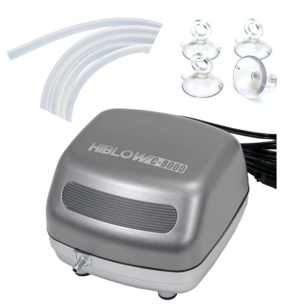 メーカー：キョーリン komkeset　アクアリウム用品　アクア用品　エアレーション　エアーポンプ　キョーリン　ハイブロー　Ｃ―８０００　ヒューズ＋　プラス　sfset　_aqua　kmwr_aqa_bigairpomp　497161848...