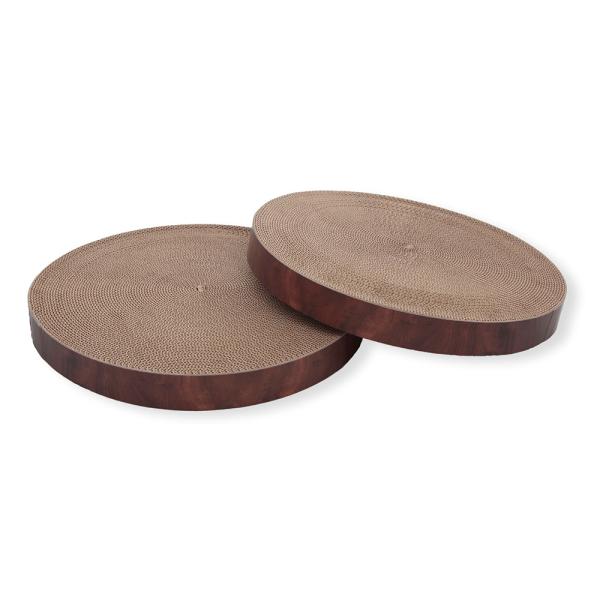 メーカー：猫壱 猫壱　ねこいち　バリバリボウル　ダークブラウン　交換用つめとぎ　２個パック　20201222　y20m12　4580471866696　nszk　専用パーツ　交換パーツ　ネコ　猫　猫用品　爪とぎ　つめとぎ　爪みがき　爪磨き　...