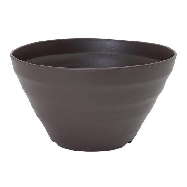 他サイト： 鉢　アップルウェアー　クラフトボール　３５型　ダークブラウンの商品画像