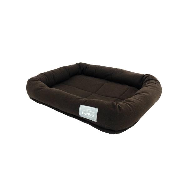 メーカー：ペットプロ ペットプロ　シンプルパピーベッド　茶　4981528814378　20201125　nszk　y20m11　犬　いぬ　猫　ねこ　犬用　猫用　犬猫用　ベッド　オールシーズン　洗濯可　洗濯可能　清潔　すべり止め　滑り止め　...