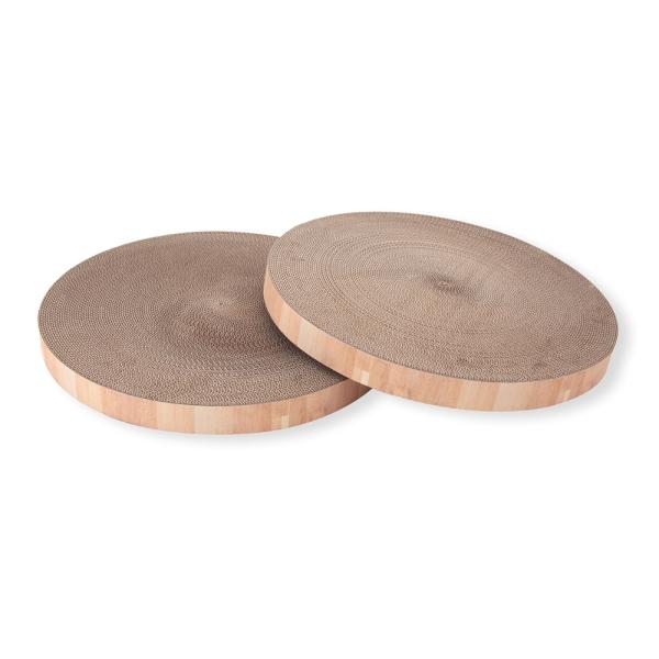 メーカー：猫壱 frditem_hidden　メーカー画像　猫壱　ねこいち　バリバリボウル　ＸＬ　交換用つめとぎ　２個パック　4580471867044　専用パーツ　交換パーツ　ネコ　猫　猫用品　爪とぎ　つめとぎ　爪みがき　爪磨き　爪　ケア...