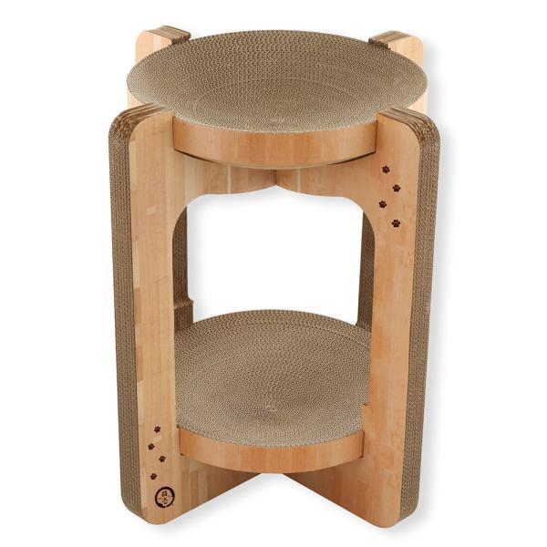 メーカー：猫壱 frditem_hidden　猫壱　ねこいち　バリバリボウル　タワー　4580471867327　20210413　ＧＢＮＭ　y21m04　猫用品　猫　ねこ　猫用　ねこ用　段ボール　ダンボール　爪とぎ　つめとぎ　爪研ぎ　爪砥...