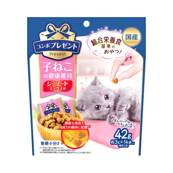 コンボ　プレゼント　キャット　おやつ　子ねこの健康維持　４２ｇ