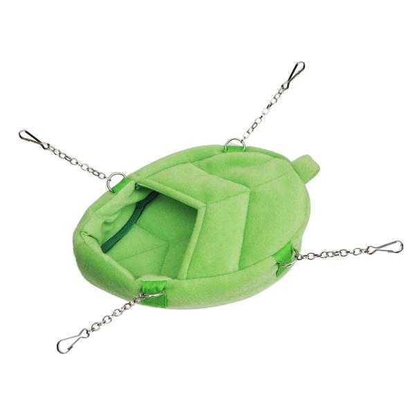 レインボー 葉っぱのおうち ハンモック ハウス デグー モモンガ