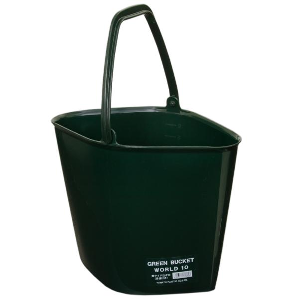 メーカー：大和プラスチック 大和プラスチック　グリーンバケツ　ＷＯＲＬＤ　１０型　4903266723323　20210611　ｙ21ｍ06　ＧＢＮＭ　アクアリウム　アクアリウム用品　海水用品　メンテナンス　メンテナンス用品　バケツ　ガーデ...